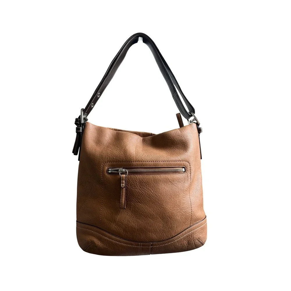 Coach Legacy Leather Hobo Shoulder Bag F10940 Silver Hardware Vintage Y2K oho